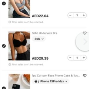 shein new order 10منتجات