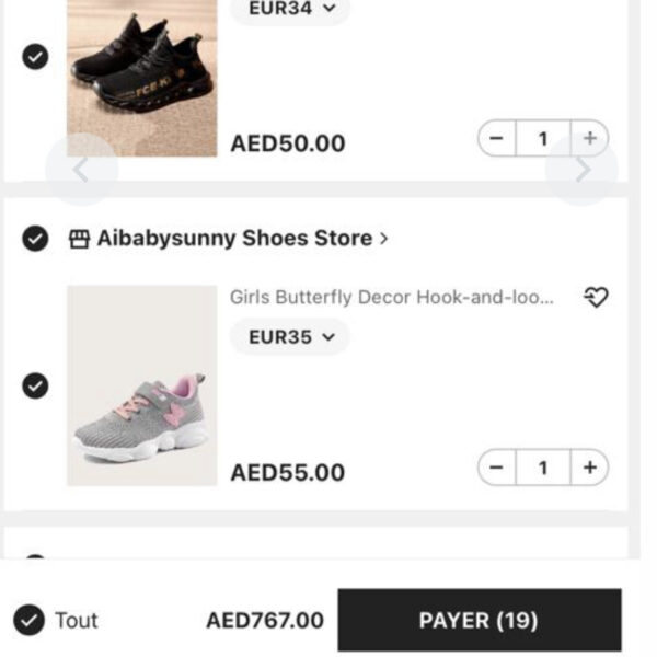 Shein new order 19 products