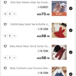 Shein New Order 16 Products