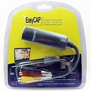 و اس بي 2.0 ايزي كاب DC60 TV DVD VHS مسجل صوت وفيديو ايه في يونيفيرسال