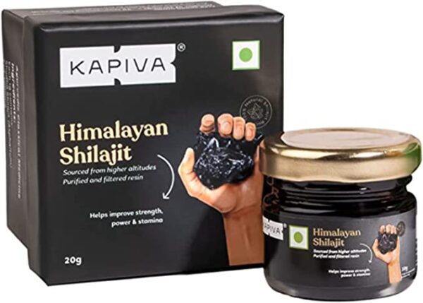 Kapiva Himalayan Shilajit,20g with Lab Report