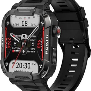 Military Smart Watch for Men (Answer/Dial Calls),