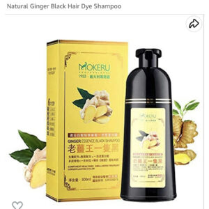 Natural Ginger Black Hair Dye Shampoo