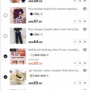 Shein New Order 6 Products