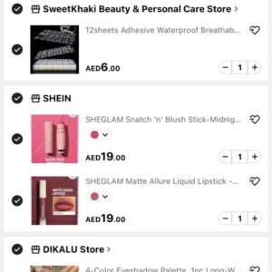 Shein New Order 8 Products