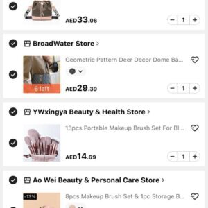 Shein New Order 8 Products