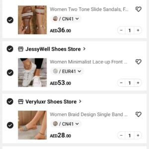 Shein New Order 6Products