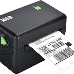 MFLABEL 4x6 Label Printer, Direct Thermal Label Printer High Speed USB Thermal Barcode 4×6 Shipping Label Printer, Compatible with Ebay, Amazon, FedEx,UPS,Shopify,USPS,Etsy