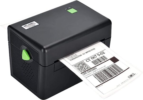 MFLABEL 4x6 Label Printer, Direct Thermal Label Printer High Speed USB Thermal Barcode 4×6 Shipping Label Printer, Compatible with Ebay, Amazon, FedEx,UPS,Shopify,USPS,Etsy