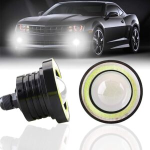 KaiDengZhe 2PCS Super Bright 3.5" Projector Universal LED Fog Light 12V 10W White