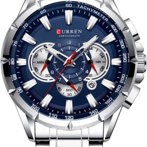 CURREN 8363 Watch for Male Men Quartz Man Wristwatch Watches with Stainless Steel Strap