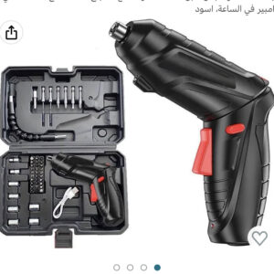 سكاي-تاتش مجموعة مفكات براغي كهربائية 47 في 1 قابلة لاعادة الشحن