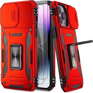 KASTWAVE Case for iPhone 14 Pro Max Case with Camera Cover