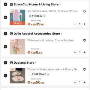 Shein new order 15 products