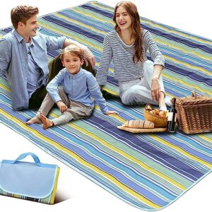 SKY TOUCH Foldable Picnic Blanket Waterproof Beach Blanket