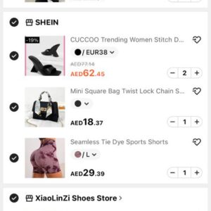 Shein New Order 6 Products