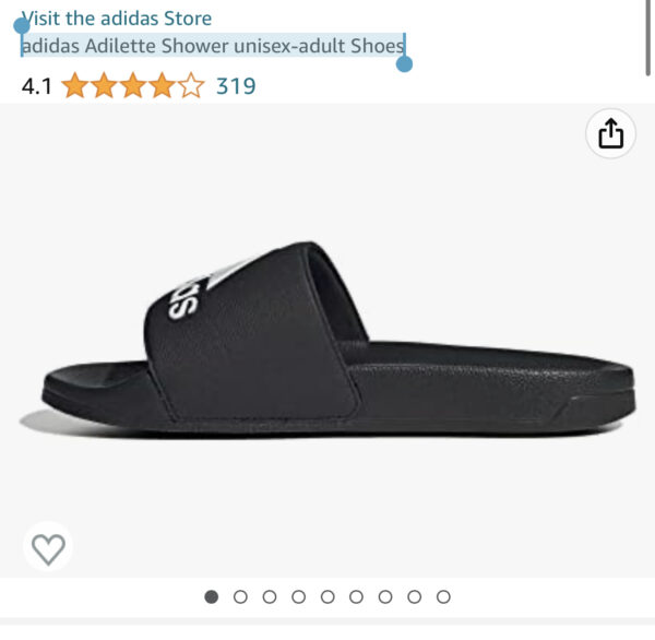 adidas Adilette Shower unisex-adult Shoes