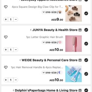 Shein New Order 17 Products