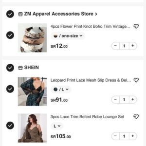 Shein New Order 9Products