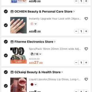 Shein New Order 16 Products