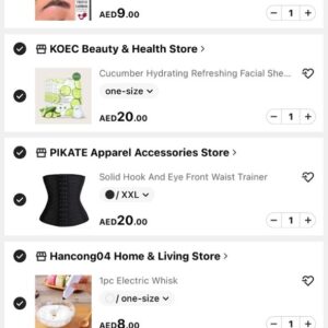 Shein New Order 34 Products