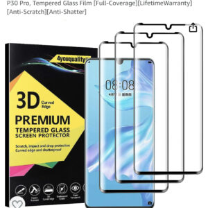 4youquality [3-Pack[Full Coverage] Screen Protector for Huawei P30 Pro