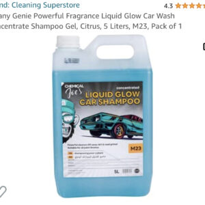 Cleany Genie Powerful Fragrance Liquid Glow Car Wash