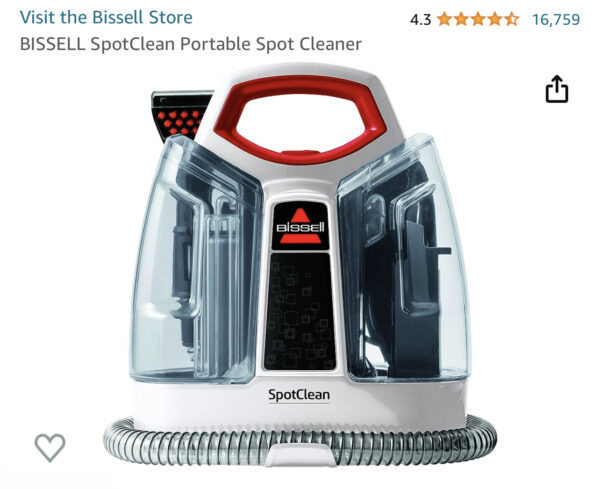 BISSELL SpotClean Portable Spot Cleaner