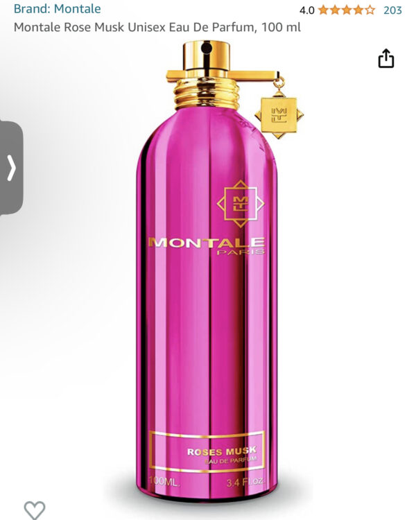 Montale Rose Musk Unisex Eau De Parfum, 100 ml