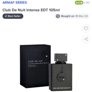 Club De Nuit Intense EDT 105ml