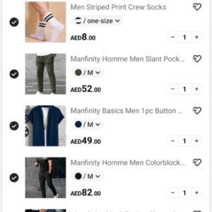 Shein New Order 6 Products