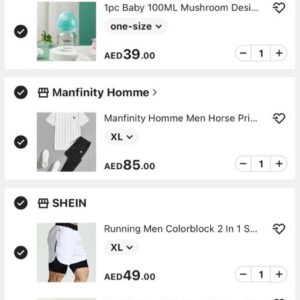 Shein New Order 9 Products