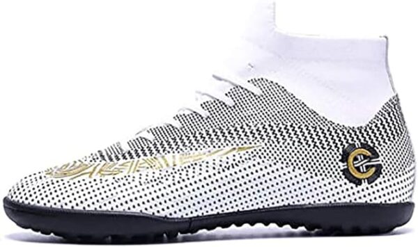 ZMYC Men Soccer Shoes Professional Competition Football Boots Training Boy's Outdoor Non-Slip Sneakers For Kids Lightweight Teenagers Adults