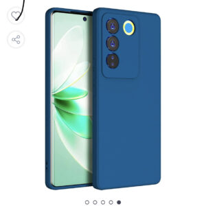 غطاء جراب Vivo V27 / Vivo V27 Pro من السيليكون النحيف مع بطانة ناعمة جراب واقٍ لكامل الجسم مضاد للصدمات متوافق مع ViVo V27 5G / ViVo V27 Pro 5G