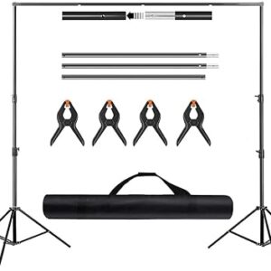 Padom Photography 2m*2m Backdrop Stand Background Support System with Carrying Bag