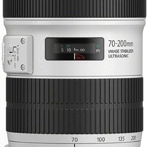 Canon EF 70-200mm f2.8 L is III USM Telephoto Lens - White