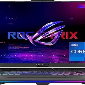 ASUS ROG Strix G16 (2023) Gaming Laptop, 16” 16:10 FHD 165Hz, GeForce RTX 4060, Intel Core i7-13650HX, 16GB DDR5, 512GB PCIe SSD, Wi-Fi 6E, Windows 11, G614JV-AS73, Eclipse Gray