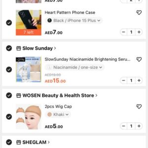 Shein New Order 15 Products
