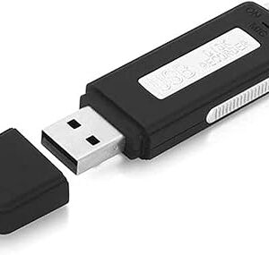 GULFLINK USB Voice Recorder USB flash drive and voice recorder Small 192kbps HD Quality Audio Recording Device 140hrs
