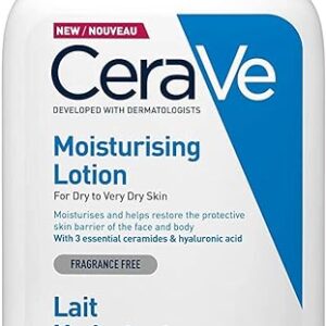 Cerave Moisturising Lotion For Dry To Very Dry Skin 473 Ml With Hyaluronic Acid And 3 Essential Ceramides