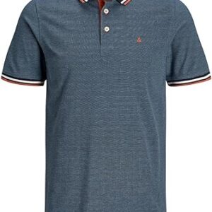 Jack & Jones mens JJEPAULOS POLO SS NOOS Polo-Shirt (pack of 1)