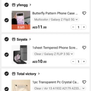 Shein New Order 8 Products