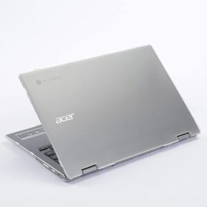 mCover Case Compatible for 2021~2022 13.3" Acer Chromebook Enterprise Spin 513 R841T Series Convertible Notebook Computer ONLY (NOT Fitting Other Acer Models) - Clear