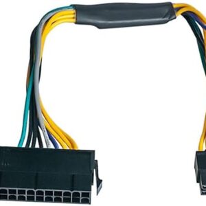 Huasheng Suda (Length 11.82 inch) 24 pin to 8(pin) 8-P ATX Power Supply Adapter Cable Replacement for DELL Optiplex 3020 7020 9020 Precision T1700 Laptop