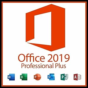 Microsoft Office 2019 Professional Plus 32/64 Bit | for Windows 10 / 11 Only