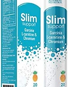 SUNSHINE NUTRITION Slim Support Effervescent Pineapple, 20 Tablets