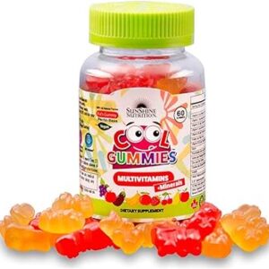 Sunshine Nutrition Cool Gummies Multivitamins + Minerals 60pcs
