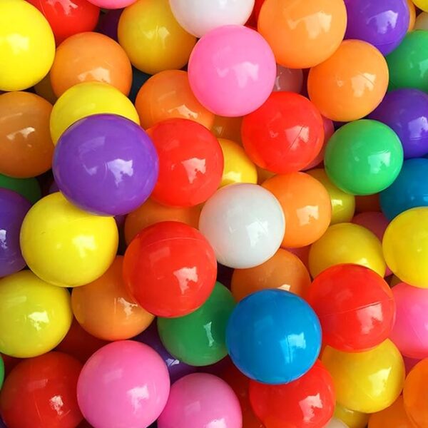 Beauenty Ball Pit Balls, 100pcs Children Toy Ball, Colorful Ocean Balls for Kids