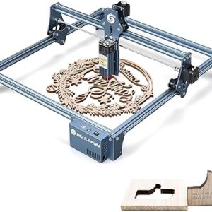 Alisa SCULPFUN S9 Engraving Machine Ultra-thin Beam Shaping Technology High-precision Wood Acrylic Engraver Cutting Machine 410x420mm Engraving Area Full Metal Structure Quick Assembly