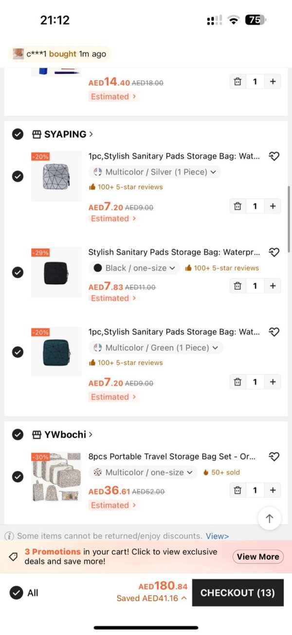 Shein New Order 13 Products